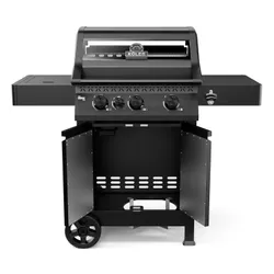 Grill gazowy KOLER Krone Compact Czarny 15.5 kW 60 x 46 cm