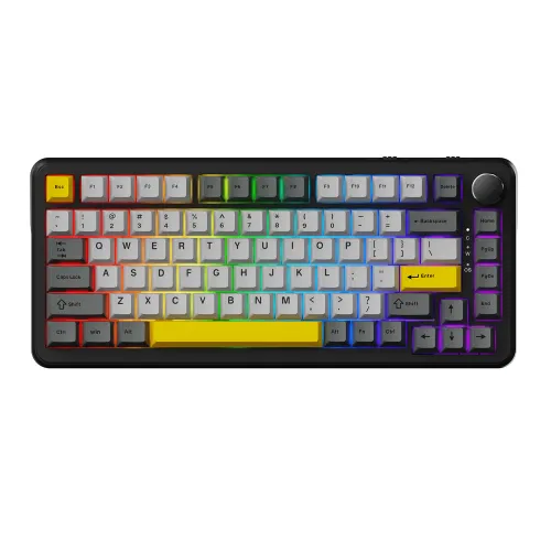 Klawiatura magnetyczna Ajazz AK820 MAX Czarny