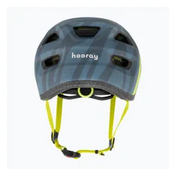 Kask rowerowy dziecięcy MET Hooray blue zebra matt