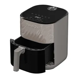 Air Fryer Frytkownica beztłuszczowa BLENDYGO Air 6l z okienkiem do obserwacji postępów gotowania Szampański
