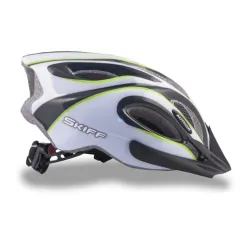 Kask rowerowy Author Skiff biało-zielony