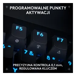 Klawiatura Logitech Pro X TKL Rapid Czarny