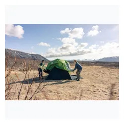 Namiot kempingowy 4-osobowy Coleman Darwin 4 Plus blackout