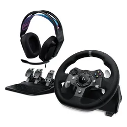Kierownica LOGITECH G920 (PC/XBOX ONE) + Słuchawki LOGITECH G335