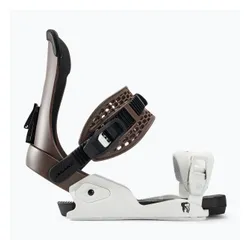 Wiązania snowboardowe męskie Drake Fifty Rtb chocolate/white