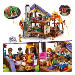 LEGO FRIENDS 42705 Jesienna leśna chatka, zestaw klocków dla dzieci +9 lat