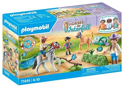 Playmobil Набор фигурок лошадей 71495 Турнир пони