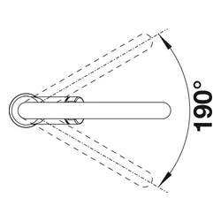 Bateria BLANCO Carena-S 520767 Chrom