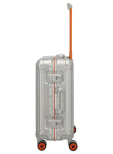 Walizka kabinowa Travelite Next 75 Years Edition - silver / orange