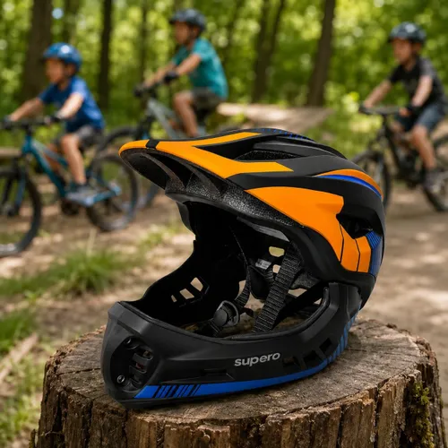 Kask rowerowy dla dziecka rozmiar M, dziecięcy motor dzieci motocyklowy