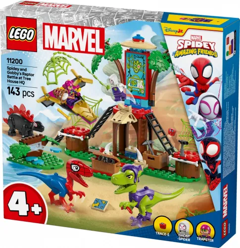 LEGO SPIDEY 11200 кирпичиков Спайди и Гобби сражаются у домика на дереве