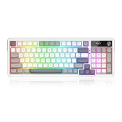 Klawiatura mechaniczna Redragon K719PK-RGB-PRO Galatin Pro Biały