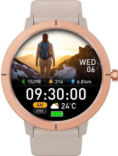Smartwatch LUNA Tara GPS Złoty