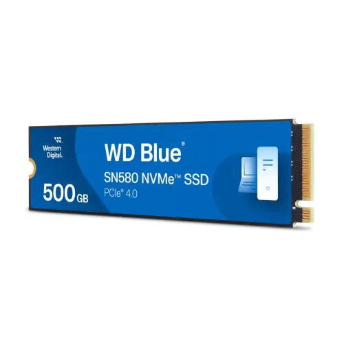 Dysk WD Blue SN580 500GB PCIe Gen4 x4