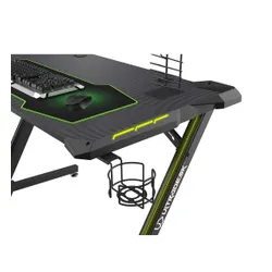 Biurko Ultradesk SPACE V2 113,5cm Czarny