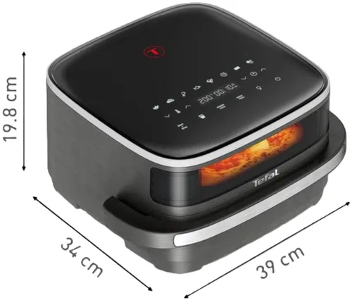 Air Fryer Frytkownica beztłuszczowa TEFAL FW402HE0 Easy Fry XL Surface Czarny