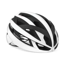 Kask rowerowy Rudy Project Rebel carbon white matte