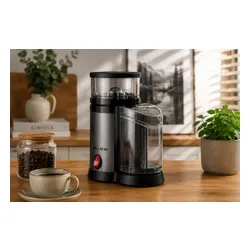 Młynek Do Kawy Elektryczny Żarnowy Grinder Mocny 150W 100 g Cicha Praca