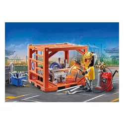 PLAYMOBIL City Action 70774 Produkcja kontenerów