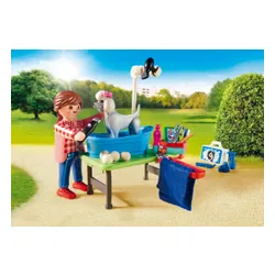 Playmobil Zestaw figurek Mobilny salon dla psów