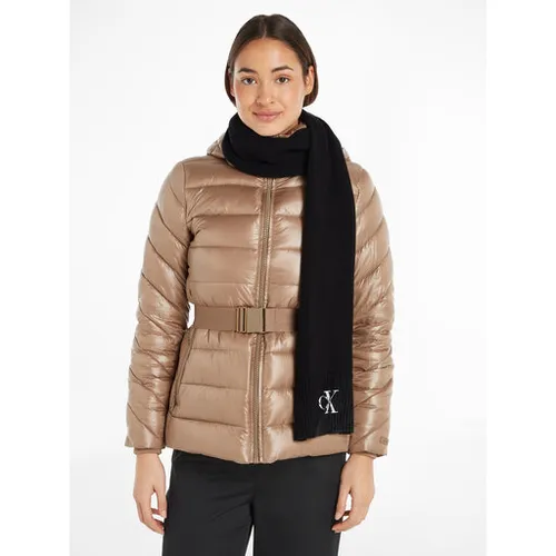 Calvin Klein Jeans Monologo Embro tricot eșarfă K60k611262 Negru BDS