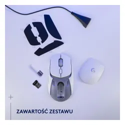 Myszka gamingowa Logitech G309 Lightspeed Biały