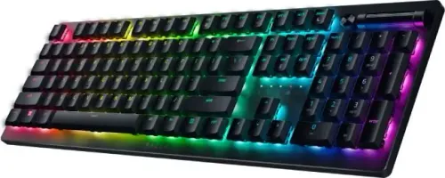 Klawiatura mechaniczna Razer DeathStalker V2 Pro Clicky Optical Switch Purple Czarny