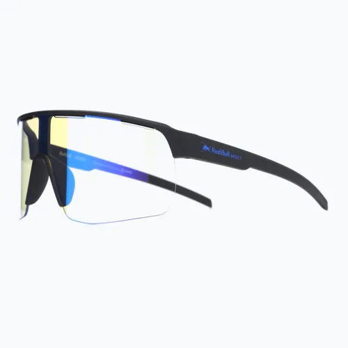 Okulary przeciwsłoneczne Red Bull SPECT Dakota Pro black/photochromic with blue mirror