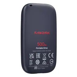 Dysk SANDISK E10 Portable 500GB SSD