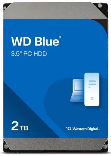 Dysk WD Blue 2TB 3.5" SATA HDD 7200