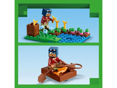 LEGO Minecraft 21256 Żabi domek