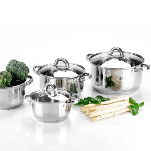 Garnek ze stali nierdzewnej z pokrywką FLORINA CLAUDE 3,6 l