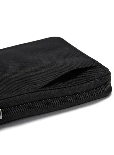 Portfel antykradzieżowy Pacsafe RFIDsafe Zip Around Wallet - jet black