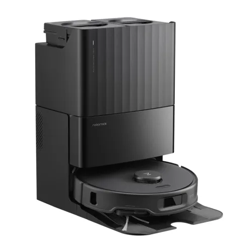 Robot sprzątający Roborock QRevo Edge 5V1 Funkcja mopowania Stacja oczyszczająca Tworzenie mapy pomieszczenia 55dB Czarny