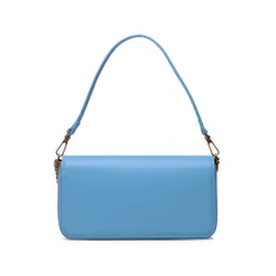 Pinko Love Click Baguette MINI pe 23 PLTT 100068 A0f1 Albastru deschis E42Q