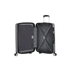 Средний чемодан American Tourister Flashline-sky silver