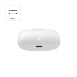 Słuchawki bezprzewodowe Hama Freedom Buddy II TWS Dokanałowe Bluetooth 5.3 Biały