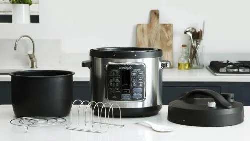 Multicooker Crockpot Turbo Express CSC062X 1400W 5,6l Wkład do gotowania sous vide Ruszt do gotowania na parze