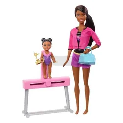 Lalka Barbie Trenerka z laleczką Gimnastyczka FXP40
