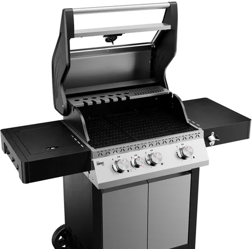 Grill gazowy KOLER Krone Compact Srebrny 15.5 kW 60 x 46 cm