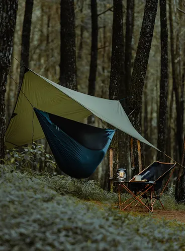 Hamak Ticket To The Moon Lightest Pro Hammock - navy blue