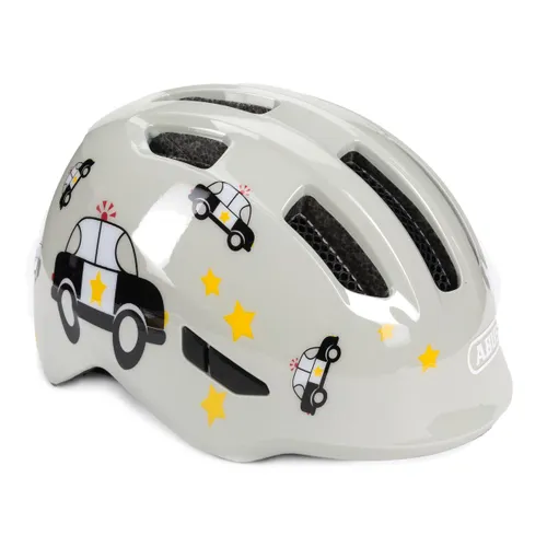 Kask rowerowy dziecięcy ABUS Smiley 3.0 grey police