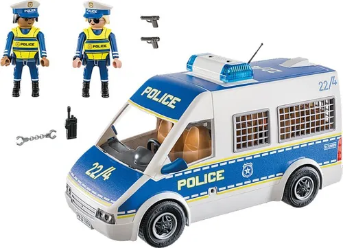 Polis Transporter Playmobil Playmobil ŞEHİR EYLEMİ ışık ve sesle 70899