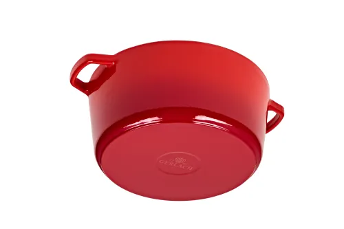 Garnek Gerlach Natur Iron Indukcja Żeliwo 5l Czerwony