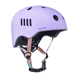 Kask SPOKEY Pumptrack Fioletowy dla Dzieci (rozmiar S)