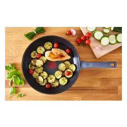 Zestaw patelni Tefal Daily Cook G7132S55 Indukcja Tytanowa 24cm, 28cm