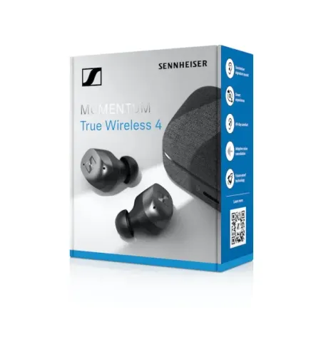 Słuchawki bezprzewodowe Sennheiser MOMENTUM True Wireless 4 Dokanałowe Bluetooth 5.4 Grafitowy