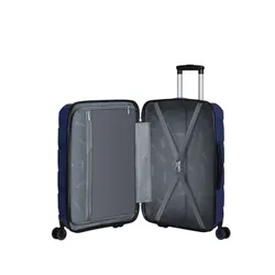 Walizka średnia na 4 kółkach American Tourister Air Move - midnight navy