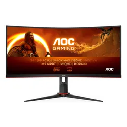 Monitor AOC CU34G2XP 34" 3440x1440px 180Hz 1 ms [GTG] Curved