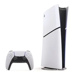 Konsola SONY PlayStation 5 Digital Slim + Kontroler SONY DualSense Biały